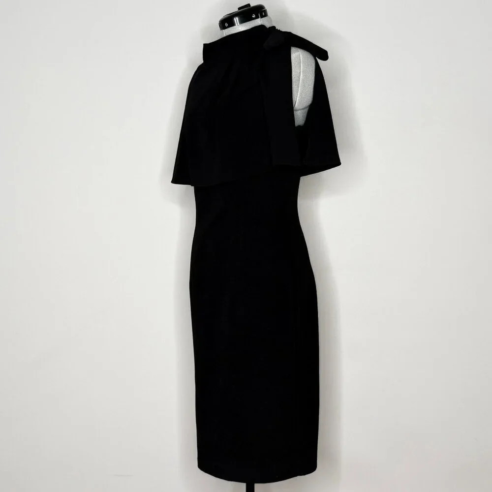 Aisize Vintage Style Capelet Sheath Dress - Picture 5 of 11